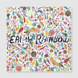 THE RAINBOW 食べカラフル・フルーツは水色を野菜に染める