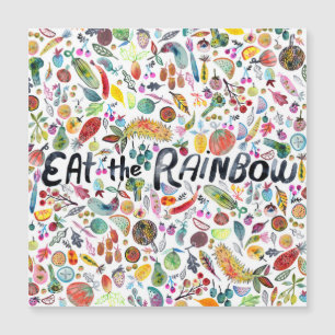 THE RAINBOW 食べカラフル・フルーツは水色を野菜に染める