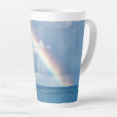 The Rainbow Design Latte Mug カフェラテマグ (右アングル)