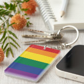 The Rainbow Flag キーホルダー (正面右)