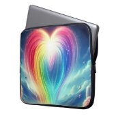 The Rainbow of Love All Over Us Electronics Bag ラップトップスリーブ (正面左)