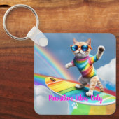 The Rainbow Rider キーホルダー (正面)