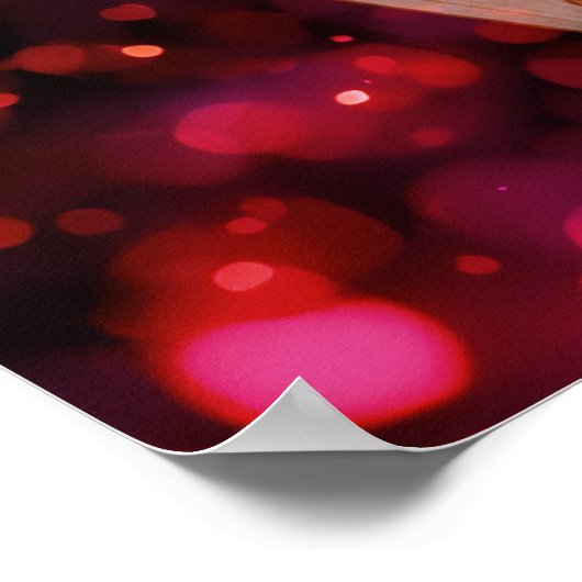 The Raining Woman on a Wall Poster ポスター (角)