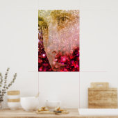 The Raining Woman on a Wall Poster ポスター (キッチン)