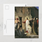 The Raising of Lazarus by Carl Bloch ポストカード (正面/裏面)