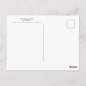 The Raising of Lazarus by Carl Bloch ポストカード (裏面)