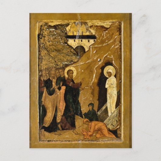 The Raising of Lazarus from a Festival Tier Icon   ポストカード (正面)