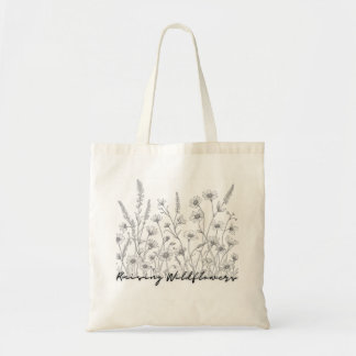 The "Raising Wildflower" Tote Bag トートバッグ