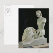 The Rampin Rider(ランピン・ライダー)、紀元前550-540年 ポストカード (正面/裏面)