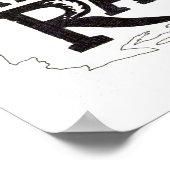 "The Ranger" -イラストレーションby Tracy Lesch ポスター (角)