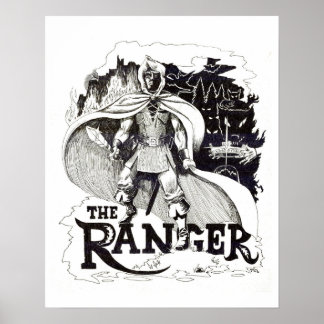 "The Ranger" -イラストレーションby Tracy Lesch ポスター