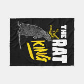 The Rat King Nutcracker Ballet Dance Animal Mouse  フリースブランケット (正面(横))