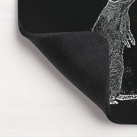 The Rat King Nutcracker Ballet Dance Animal Mouse マウスパッド (コーナー)