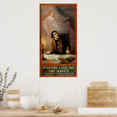 "The Raven" Edgar Allan Poe to Henry Ludlowe 1908 ポスター (キッチン)