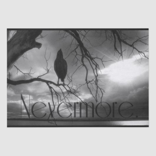 The Raven - Nevermore Sunbeams Tree 薄葉紙 (正面)