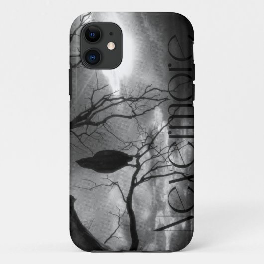 The Raven - Nevermore Sunbeams Tree Case-Mate iPhoneケース (裏面)