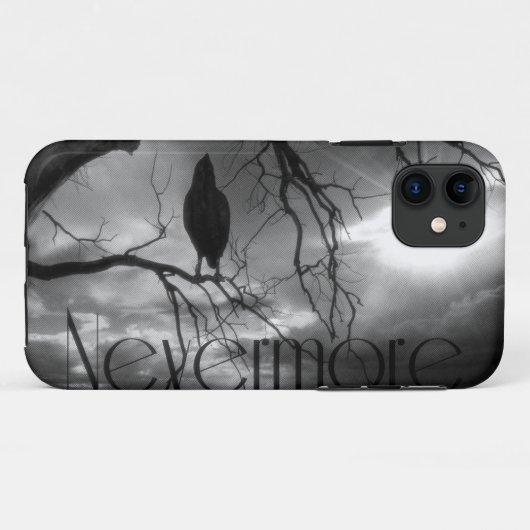 The Raven - Nevermore Sunbeams Tree Case-Mate iPhoneケース (裏面(横))