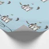 The Raven & The Desk – ラッ書ピング紙 ラッピングペーパー (角)