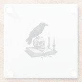 The Ravenwood Literary Society ガラスコースター (裏面)