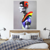 The Raygunner キャンバスプリント (インサイチュ (寝室))