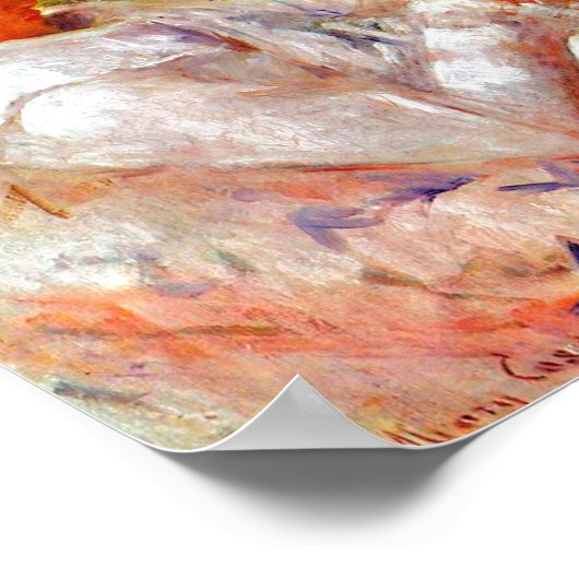 The Reader by Mary Cassatt ポスター (角)