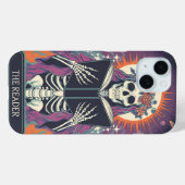 The Reader: Mystical Skeletonタロット Case-Mate iPhoneケース (裏面 (横))