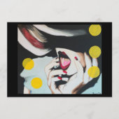 ‘The Reading of the Will’ Painting on a Small-Scal 招待状 (正面)