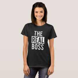 the real boss tシャツ