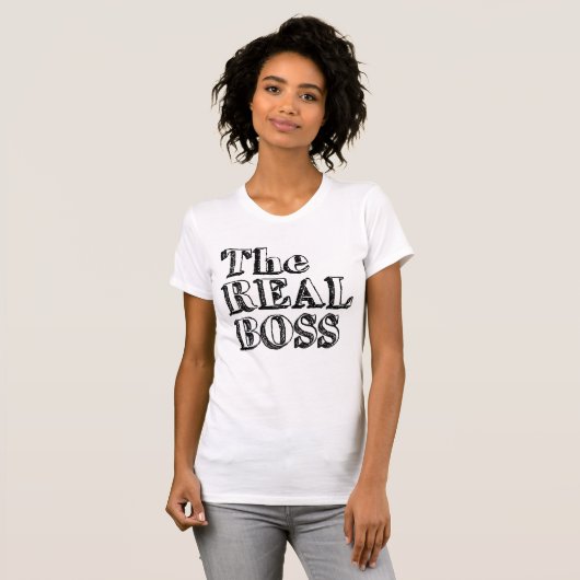 The Real Boss Tシャツ (正面フル)