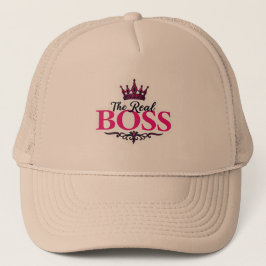 The Real Boss Women’s Stylish Trucker Hat,  キャップ
