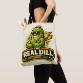 The Real Dill - グルメな悪友たち トートバッグ (クローズアップ)