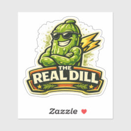 The Real Dill - Foodie Fiends シール