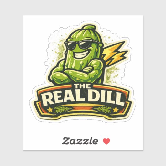 The Real Dill - Foodie Fiends シール (シート)