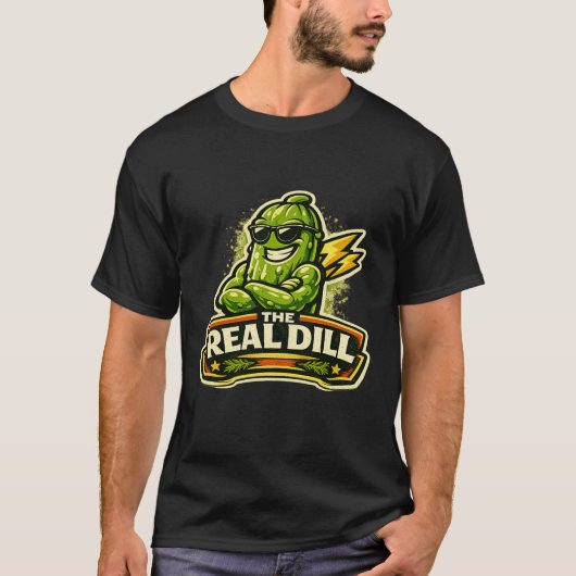 The Real Dill - Foodie Fiends Tシャツ (正面)