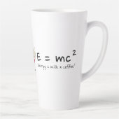 The Real Law of Energy Coffee Physics 101 Einstein カフェラテマグ (右)
