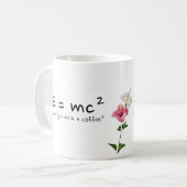 The Real Law of Energy Coffee Physics 101 Einstein コーヒーマグカップ (正面左)