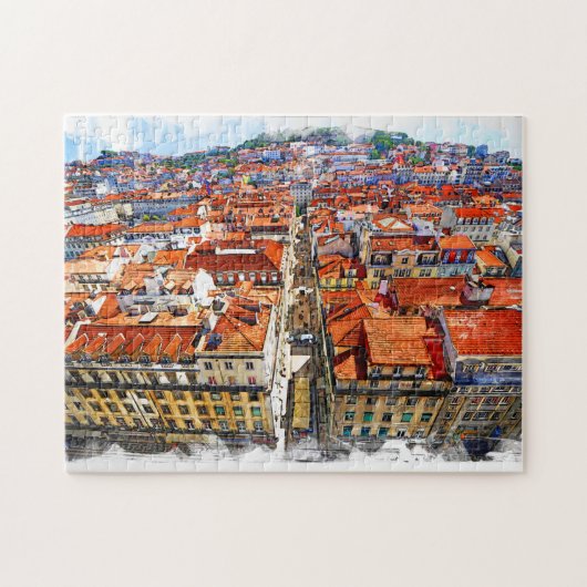 The Real Portugal-Lisbon ジグソーパズル (横)