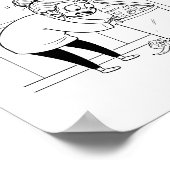 The Recipe Regret Minimalist Kitchen Comic ポスター (角)