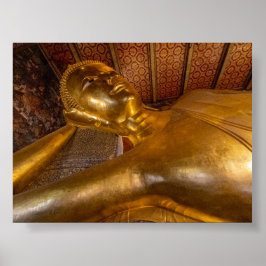 The Reclining Buddha in Bangkok ポスター