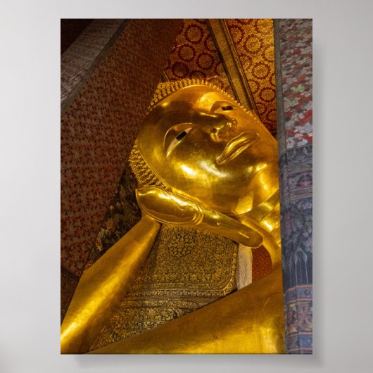 The Reclining Buddha in Bangkok ポスター (正面)