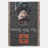 The Red Baron WWI スローブランケット (正面縦)