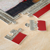 The Red Fan (based on Modigliani's painting) ジグソーパズル (側面)