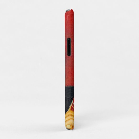 The Red Fan (based on Modigliani's painting) Case-Mate iPhoneケース (裏面/右)