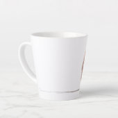 The red head cutie カフェラテマグ (左アングル)