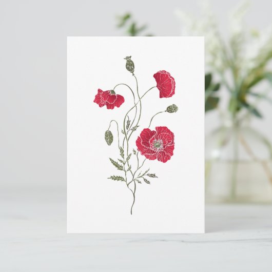 The Red Poppie 招待状 (スタンド正面)