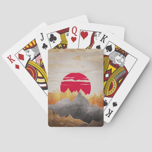 The Red Sun トランプ (裏面)