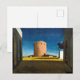 The Red Tower | ジョルジョ・デ・キリコ | ポストカード