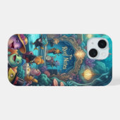 The Reef Notes Underwater Band iPhoneケース iPhone 15ケース (裏面横)