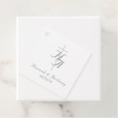 The Refined Catholic Silver & White Wedding フェイバータグ (インサイチュ)