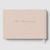 The Refined Catholic Wedding Guest Book ゲストブック (裏面)